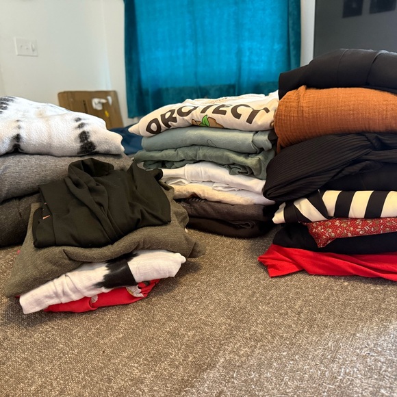 Tops - Lot of 22 tops, blouses and sweaters size 3x